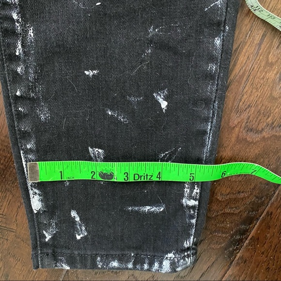 Current/Elliott Black Jeans NWT Trucker Vintage Inspired Skinny Jeans Size 29 - Picture 10 of 16